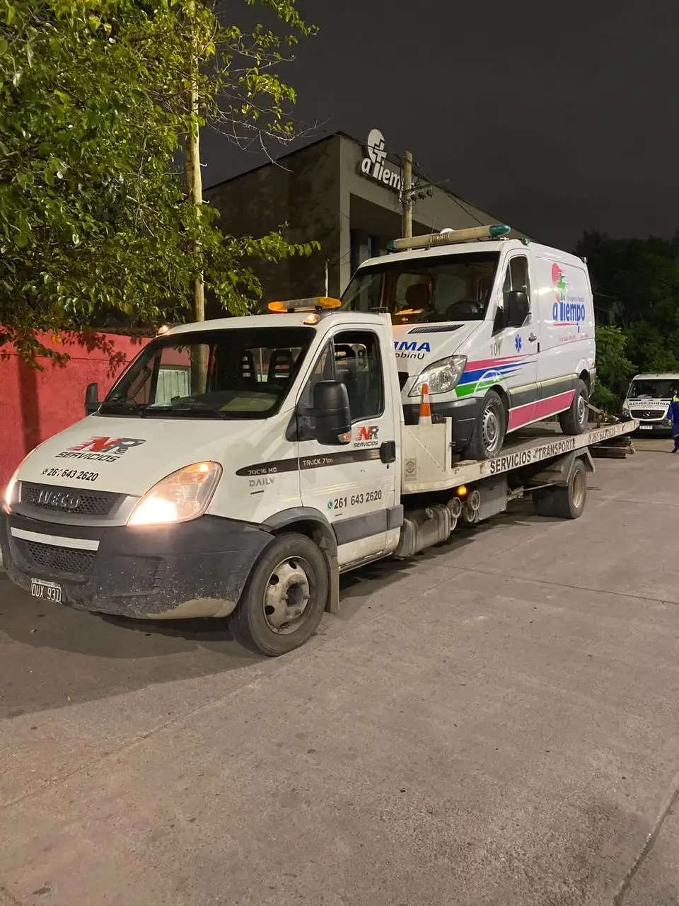 Servicio de grúas para empresas